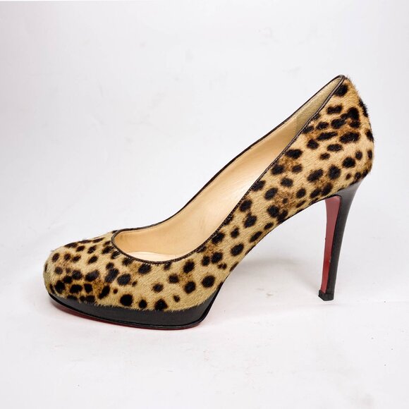 Louboutin New Simple Leopard Pumps - Picture 2 of 9